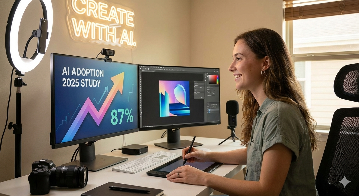 Creativity Amplified: Why 87% of Creators Now View AI as a Partner